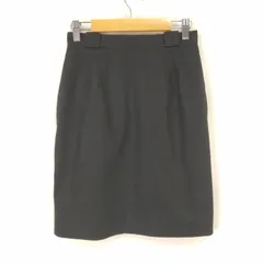 美品/80s-90s/Vintage★Christian Dior【クリスチャンディオール】 タイトスカート/ひざ丈 【L/黒/black】日本正規代理店タグ/skirt◆BJ016-b