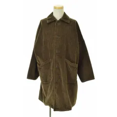 【yarmo】YAR-21AW 18 Brisbane Moss HI-LO コーデュロイ ダスターコート