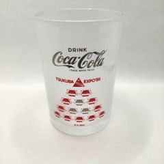 ※沖縄・離島は要相談　つくば万博　EXPO’85　EXPO　つくば万国博覧会　昭和レトログラス　未使用 　コスモ星丸(赤)