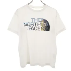 THE NORTH FACE ノースフェイス 半袖 Tシャツ M ホワイト アウトドア NT31831A メンズ 古着