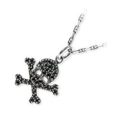 美品】バトラー＆ウィルソン ネックレス スカル パイレーツ 