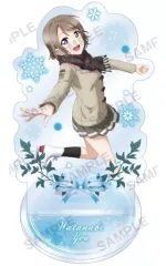【中古】アクリルスタンド・アクリルパネル 渡辺曜 Aqours クリスマスver. アクリルスタンド 「ラブライブ!スクールアイドルフェスティバル」
