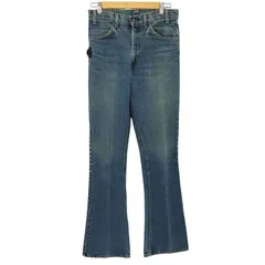 リーバイス Levis 70S USA製 刻印8 66後期 オレンジタブ 646 フレアデニム メンズ 表記無 