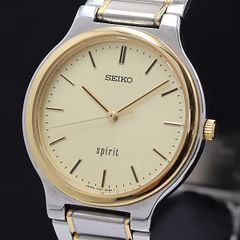 稼働品】SEIKO スピリット クォーツ 腕時計 7N22-6AB0 デイト - メルカリ