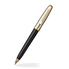 Sheaffer Prelude Ballpoint Pen Palladium Cap - Gold Trim ボールペン (並行輸入品)