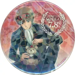 【中古】バッジ・ピンズ [単品] 沖田総悟 ホログラム缶バッジ 「銀魂」