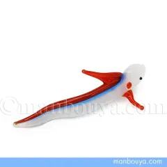 深海魚 グッズ ガラス細工 ミニチュア 置物 水族館 おみやげ リュウグウノツカイ A ビブロ