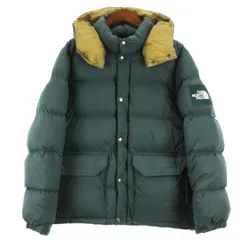 ザノースフェイス THE NORTH FACE CAMP SIERRA SHORT キャンプシエラショート ダウン ジャケット ND92230 グリーン系 M