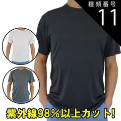 種類11:WHITE/XL ラッシュガード半袖 サーフＴシャツ メンズ Ｔシャツタイプ  UPF50+ サーフィンワールド オリジナル 男女兼用 男性用 メール便送料無料 [返品、交換及不可]のサムネイル