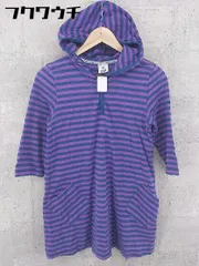 ◇ X-girl エックスガール 長袖 ミニ ワンピース サイズ2 パープル レディース 【中古】 【1002802270291】