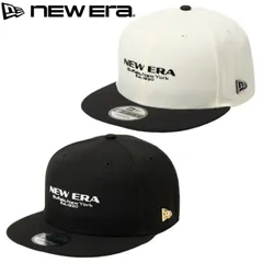 新品 NEWERA ニューエラ 正規品 キャップ CAP 帽子 9FIFTY ロゴ メタルロゴ フラットバイザー ストレートキャップ ユニセックス メンズ レディース 白 アイボリー クローム ブラック 14667791 14667792