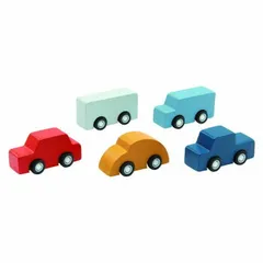 正規輸入品 プラントイ 木製玩具 ミニカーセット 6286