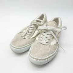 ◇ Θ VANS ヴァンズ スニーカー サイズ23.5 ベージュ系 レディース E  【1503310013764】