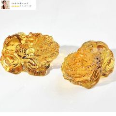 清乾隆帝手画鯖石榴花四方升斗 文房案頭 書道具 文房具 現代工芸