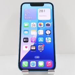 iPhone13 mini 128GB au ブルー 送料無料 本体 c11930