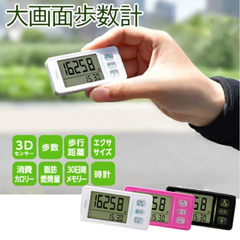 ドリテック 大画面歩数計 H-236