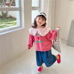 新作！韓国子供服🍓ビックカラースウェット🍓のサムネイル