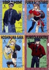 【中古】クリアファイル 全4種セット オリジナルA4クリアファイル 「バーチャルYouTuber にじさんじ×セブンイレブン キャンペーン」 対象アイス購入特典