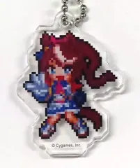 【中古】キーホルダー トウカイテイオー オリジナルドット絵アクリルチャーム 「ファミリーマート×ウマ娘 プリティーダービー 2.5周年記念サマーキャンペーン」 菓子コース対象商品購入特典 第2弾