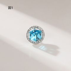 モアサナイト ルース 裸石 3ct 9mm リングやネックレスにも 宝石