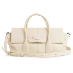 トッズ Di バッグ リバース フラップ スモール 2way ハンドバッグ ショルダー 斜め掛け カーフスキン レザー オフホワイト 白 シルバー金具 XBWDBRI0200YAT TOD’S（未使用　展示品）