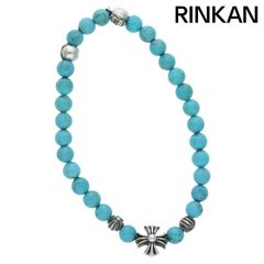 クロムハーツ  6mm BEAD/6mmビーズブレス BEAD6mmターコイズビーズブレスレット メンズ