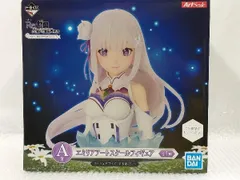 フィギュア A賞 エミリア アートスケールフィギュア 一番くじ Re:ゼロから始める異世界生活-あなたに、精霊の祝福がありますように-