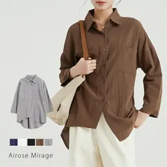 シャツブラウス M/L トップス ブラウス 羽織り スタンドカラー UVカット ゆったり ビッグシルエット ブラウス シャツ ラウンドヘム レディース 長袖 フォーマル オフィス ワンマイルウェア ビックシャツ レディース トップス ビッグシルエット