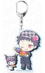 【中古】キーホルダー アンドロ・M・ジャズ×クロミ(sweets ver.) デカキーホルダー 「魔入りました!入間くん×サンリオキャラクターズ」