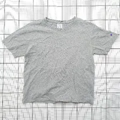 ◇ ⊃ Champion チャンピオン 無地 半袖 クルーネック半袖Ｔシャツ サイズ表記なし グレー系 レディース メンズ E  【1508200029757】