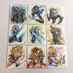 ドラゴンボール 色紙ART トランクス メイン 9枚セット