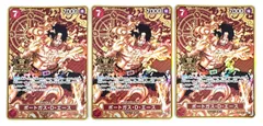 ONE PIECE CARD GAME 2nd ANNIVERSARY SET ポートガス・D・エース SR プロモ 3枚