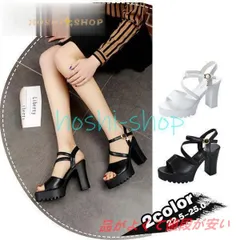 【人気商品発売中】目玉 サンダル レディース ハイヒール 太ヒール 厚底 ストラップ パンプス 軽量 歩きやすい パーティー 大きいサイズ 痛くない 10cm 通勤