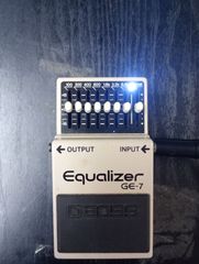 BOSS GE-7,高輝度白LEDに変更