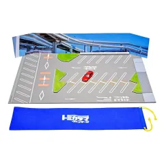 【新品】トミカ 1/64 大黒パーキングエリア マットA (日産 シルビア Q’s エアロ 95年式付属) 「トミカラマ ヴィンテージ12a」 [335962]