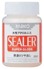 ☆人気商品☆パジコ(Padico) 塗料 水性アクリルニス SEALER SUPER GLOSS シーラースーパーグロス 透明 100ml