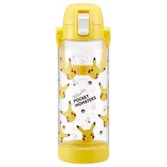  ピカチュウ ドリンクマーカーボトル １L 水筒 1000ml 大容量 メモリ付き 透明 ポケットモンスター ポケモン キャラクター スケーター  