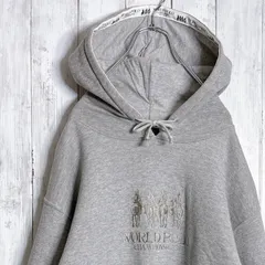 【最高デザイン】ワールドポロ WORLD POLO 刺繍ロゴ パーカー #385