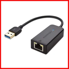 【激安！】ギガビットイーサネット 1000Mbps RJ45 MacbookとWindowsとChromeに最適 to USB3.0 有線LANアダプター LAN変換アダプター ブラック USB Matters Cable