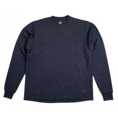 【最速発送】subtle voice サトルボイス Wool Tee long Sleeve Midnightl Navy 【登山】【ウインタースポーツ】【Made in Japan】