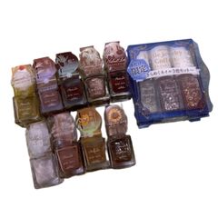 新品　パラドゥ　ミニネイル　　まとめ売り　ベージュ　ブラウン　グラデーションカラー　まとめ売り　セルフネイル　12本　E805