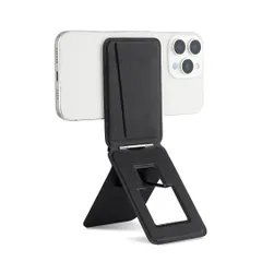 【在庫処分】スマート良品 Mag-Safe対応 スマホスタンド カードケース 8-in-1 三脚 多機能ホルダー NFC対応 強力磁力 多角度調整 折りたたみ 軽量設計 iPhone Android 全機種対応 おしゃれ SNS 旅行 自撮り 動画視聴 メタル