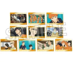 【中古】シール・ステッカー 全10種セット 「ハイキュー!! トレーディングステッカー 烏野高校」