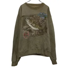 古着 魚 トレーナー 楽天市場】90s USA製 Fruit of the Loom 魚柄 プリント スウェット