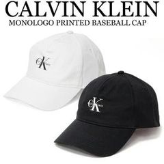 ★人気 CALVIN KLEIN (カルバンクライン) MONOLOGO PRINTED キャップ 2色 送料無料 4G5032G