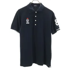 PEARLY GATES パーリーゲイツ ゴルフ 半袖 ポロシャツ 4 ネイビー メンズ 古着