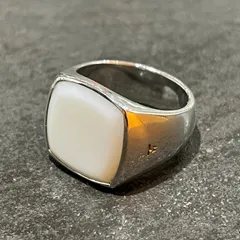 【レア・最終値下げ】TOM WOOD クッションリング　オパール　サイズ50 レア・最終値下げ】TOM WOOD クッションリング オパール サイズ