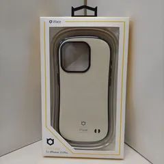 ［iPhone 15 Pro（6.1インチ）専用］iFace  くすみホワイト 　ケース