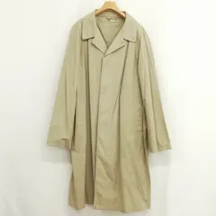 サルヴァトーレフェラガモ Salvatore Ferragamo パッカブル ステンカラー トラベルコート コットン ナイロン L ベージュ系のサムネイル