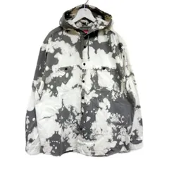 Supreme 国内正規 25SS Hooded Denim Shirt フードデニムシャツ ブリーチ加工 Bleached Lのサムネイル